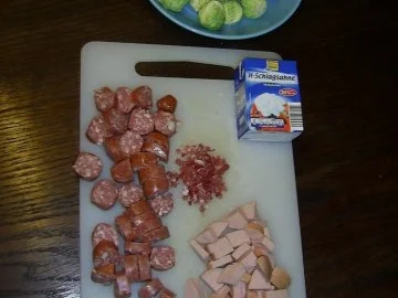 Rustikale Rosenkohlpfanne - Rezept