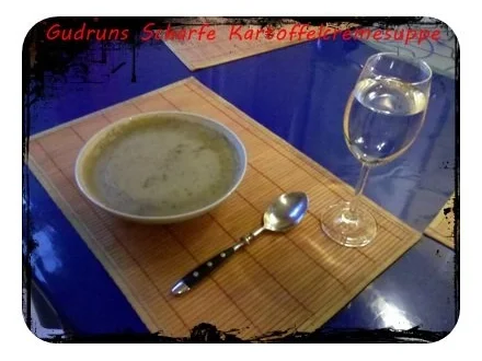 Suppe: Scharfe Kartoffelcremesuppe â la Gudrun - Rezept - Bild Nr. 9