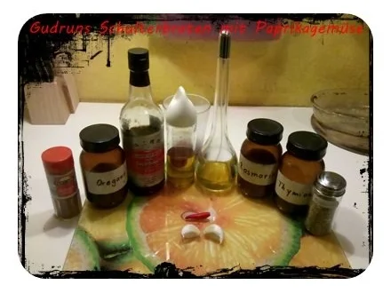 Fleisch: Schulterrollbraten mit Paprika-Zucchini-Gemüse mit thailändischen Klebreis - Rezept - Bild Nr. 2