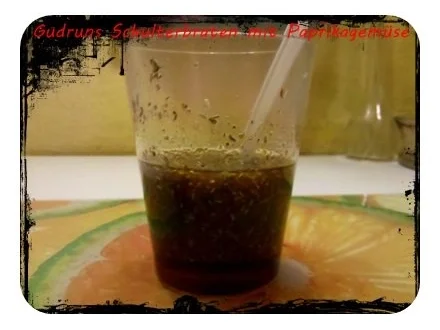 Fleisch: Schulterrollbraten mit Paprika-Zucchini-Gemüse mit thailändischen Klebreis - Rezept - Bild Nr. 3