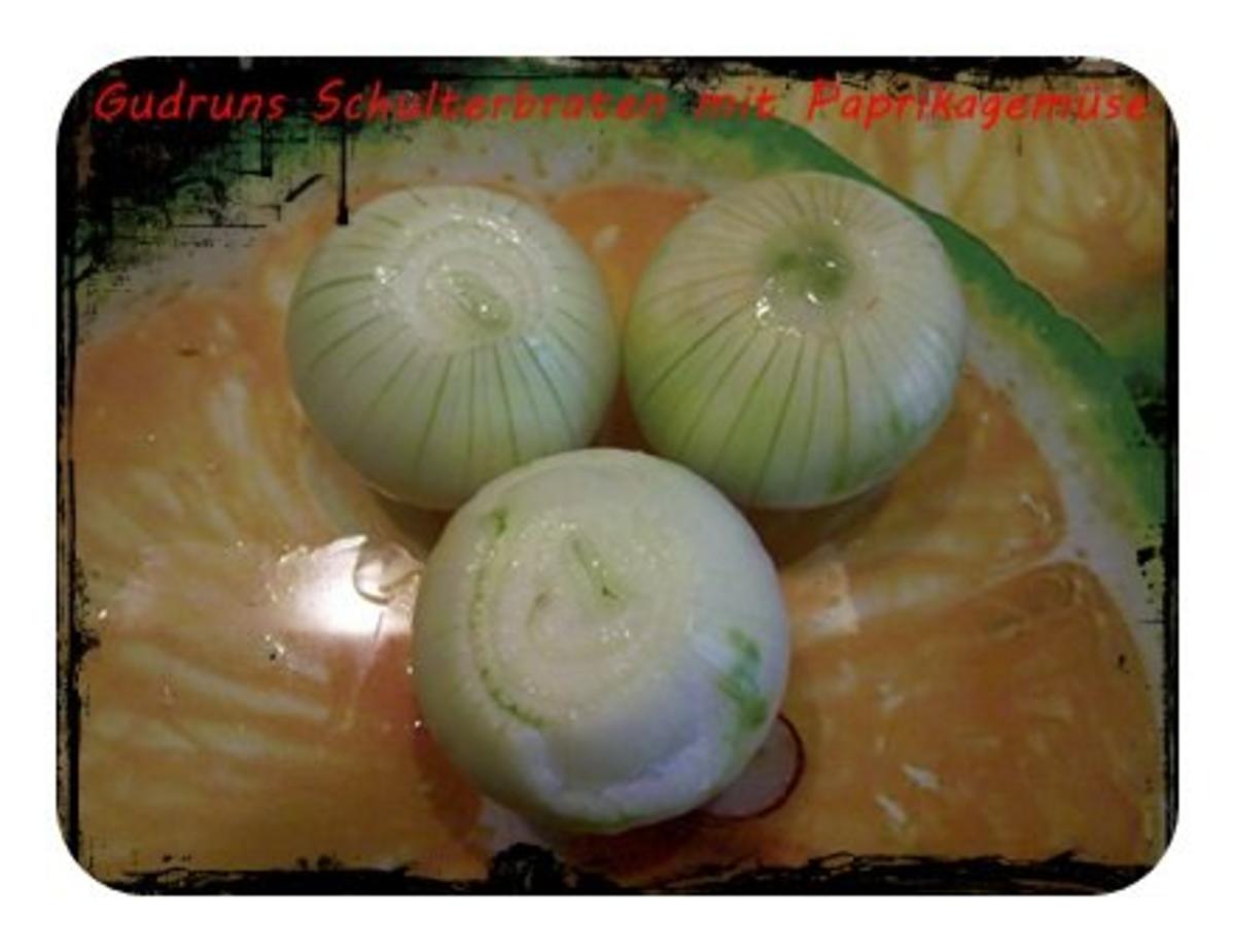 Fleisch: Schulterrollbraten mit Paprika-Zucchini-Gemüse mit thailändischen Klebreis - Rezept - Bild Nr. 11