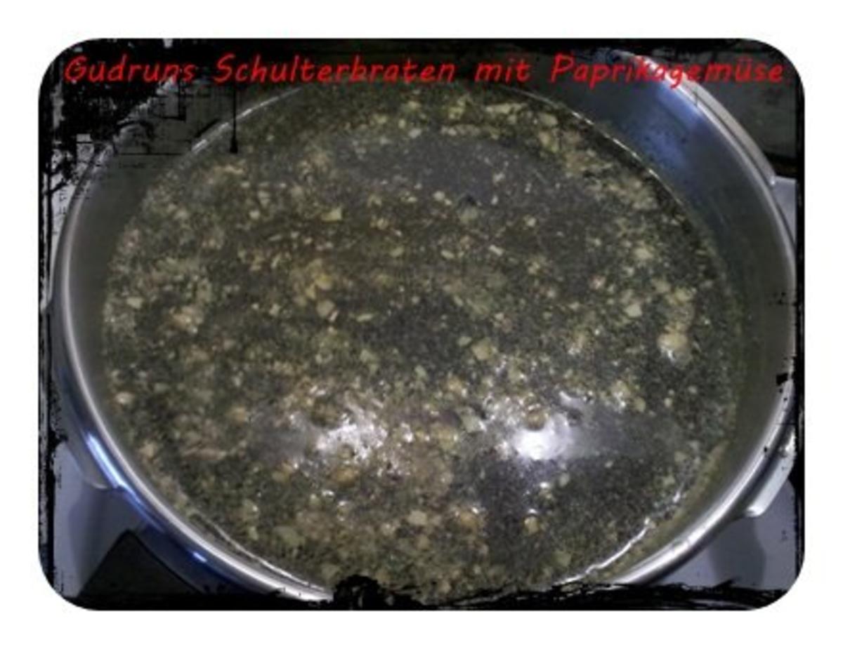 Fleisch: Schulterrollbraten mit Paprika-Zucchini-Gemüse mit thailändischen Klebreis - Rezept - Bild Nr. 13