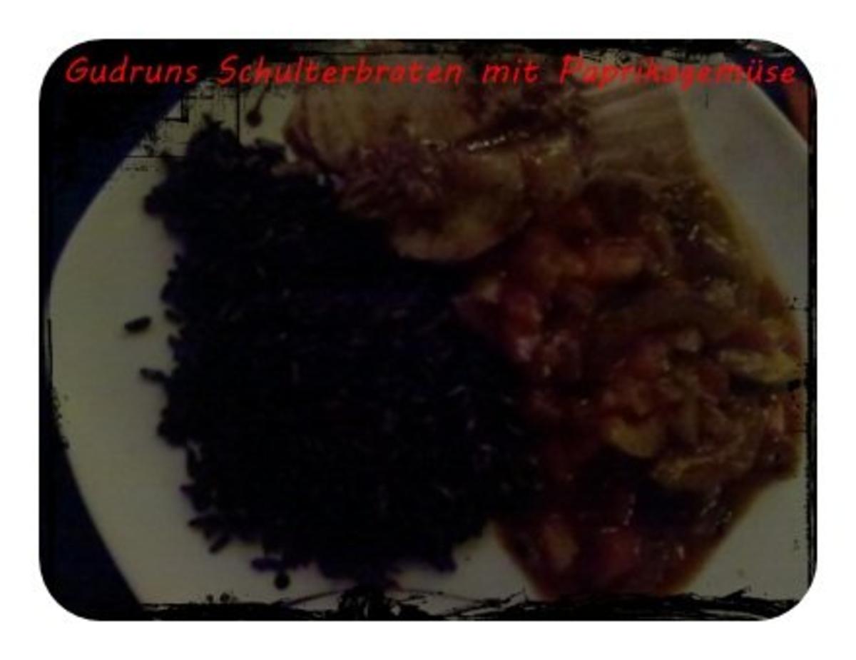 Fleisch: Schulterrollbraten mit Paprika-Zucchini-Gemüse mit thailändischen Klebreis - Rezept - Bild Nr. 17