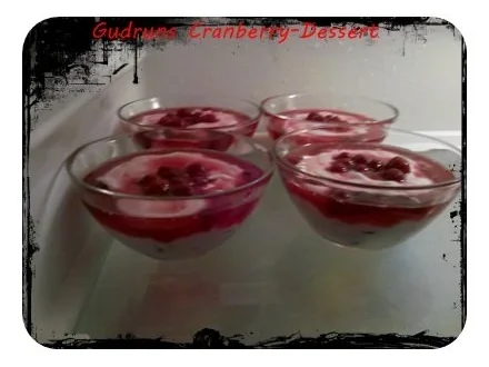 Nachtisch: Cranberry-Dessert â la Gudrun - Rezept - Bild Nr. 7