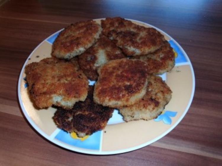 Reis Fisch Frikadellen - schnell &amp; einfach - 282 kcal/100g