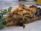 Quiche: Pilz-Quiche mit Äpfeln - Rezept
