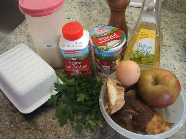 Quiche: Pilz-Quiche mit Äpfeln - Rezept - Bild Nr. 2