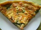 Quiche au saumon et aux épinards - Rezept