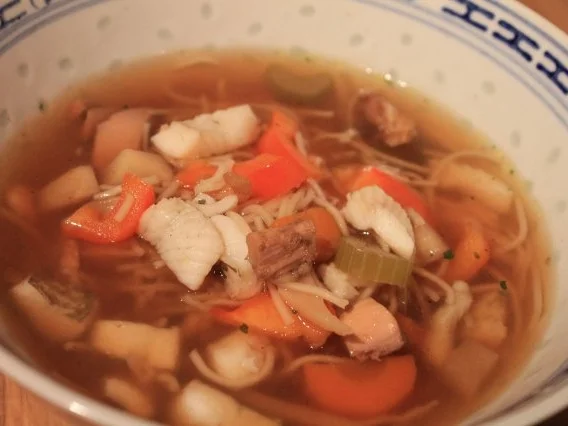 Asiatische Hühnersuppe - Rezept
