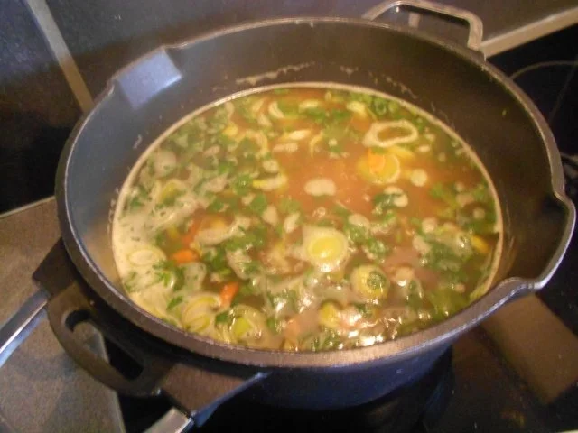 Hühnersuppe mal anders :D  Scharf!!!  Eintopf - Rezept - Bild Nr. 2