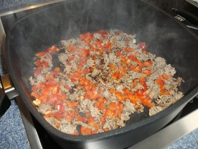 Sabine´s pikant gefüllte Paprika - Rezept - Bild Nr. 4