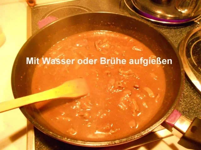 Geröstete Leber mit Birnenreis - Rezept - Bild Nr. 11