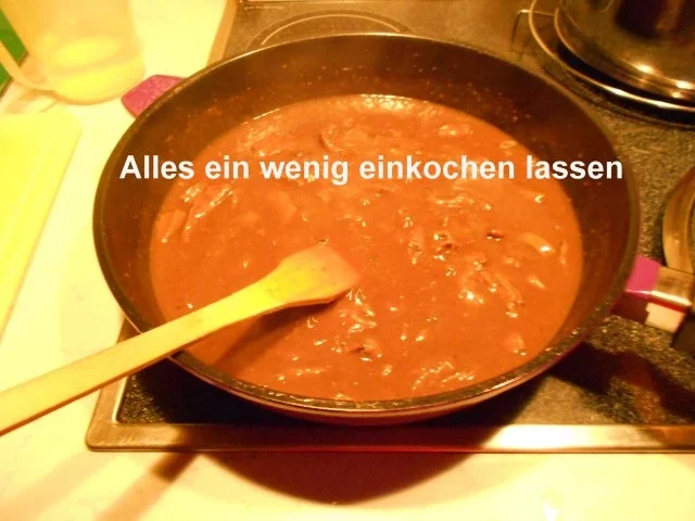 Geröstete Leber mit Birnenreis - Rezept - Bild Nr. 12