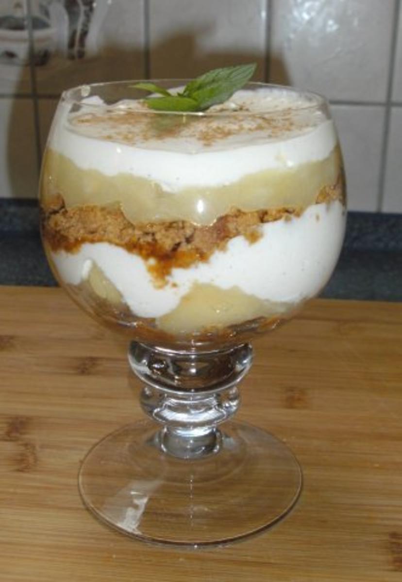 Apfel-Quark-Dessert - Rezept mit Bild - kochbar.de