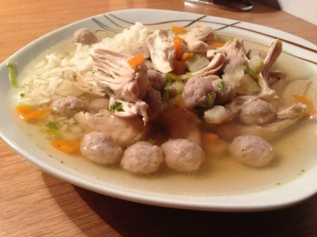 Schnelle Hühnersuppe - Rezept
