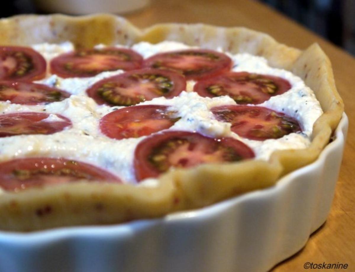 Ricotta-Tomaten-Tarte - Rezept - Bild Nr. 10