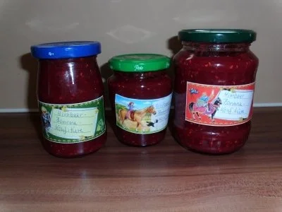 Himbeer-Bananen-Konfitüre - Rezept