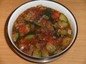 Beilage: Zucchinigemüse mit Tomate - Rezept
