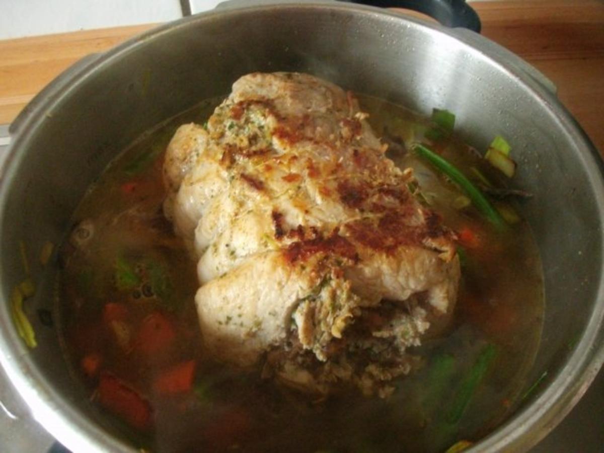 Gourmetbraten-gefüllter Rollbraten - Rezept - kochbar.de