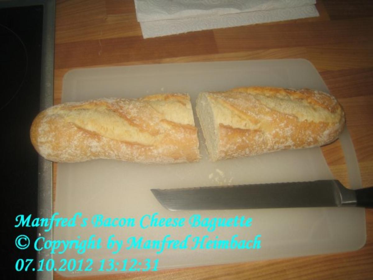 Fingerfood – Manfred’s Bacon-Cheese Baguette - Rezept - Bild Nr. 4