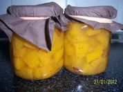 Eingemachter Chilikürbis - Rezept