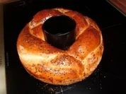 Brotkranz (gefüllt mit Spinat und Schafskäse) - Rezept