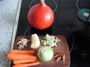 Scharfes Kürbissüppchen - Rezept