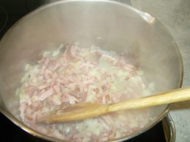 Kürbis Kartoffelsuppe mit Speck - Rezept - Bild Nr. 4