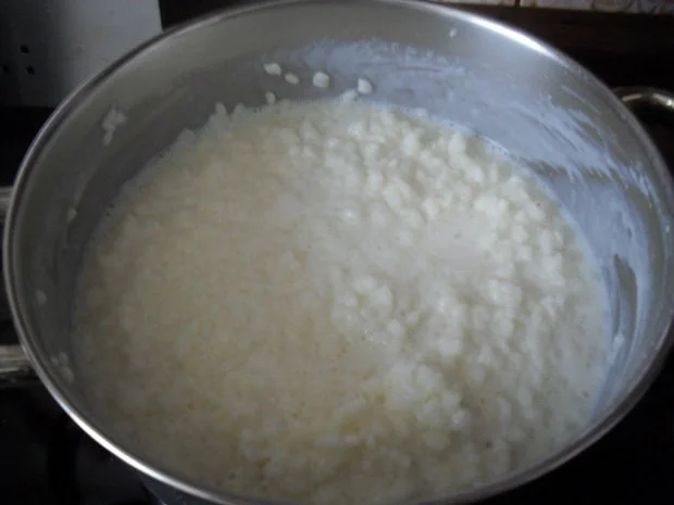 Quarkreisauflauf mit Apfelmus a Schleckerle für Schneerose, Miss Ellie und Schwabenhexe - Rezept - Bild Nr. 2