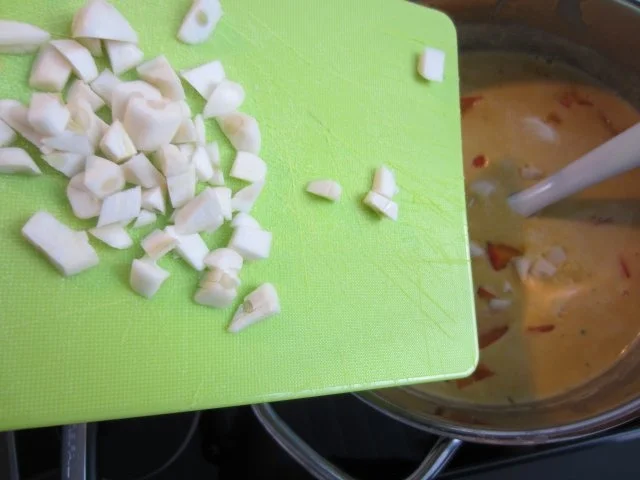 Kürbiscremesuppe mit Lachs und dem gewissen Etwas - Rezept - Bild Nr. 10