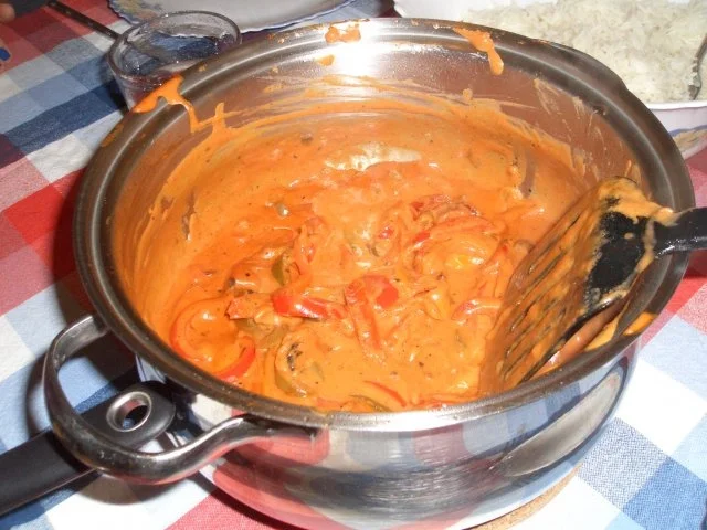 Hähnchenschnitzel mit Paprika-Gemüse - Rezept - Bild Nr. 3