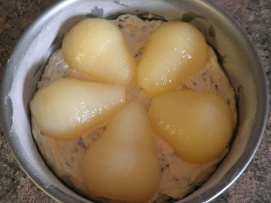 Rezept: Kleiner Schoko - Birnen - Kuchen Bild Nr. 6 Kleiner Schoko - Birnen - Kuchen - Rezept - Bild Nr. 6