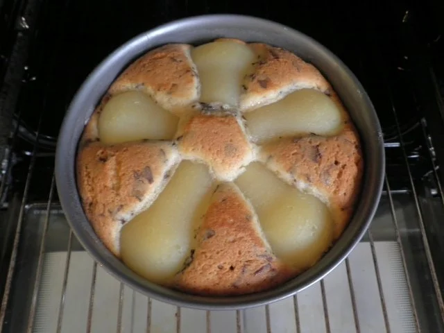 Rezept: Kleiner Schoko - Birnen - Kuchen Bild Nr. 7 Kleiner Schoko - Birnen - Kuchen - Rezept - Bild Nr. 7