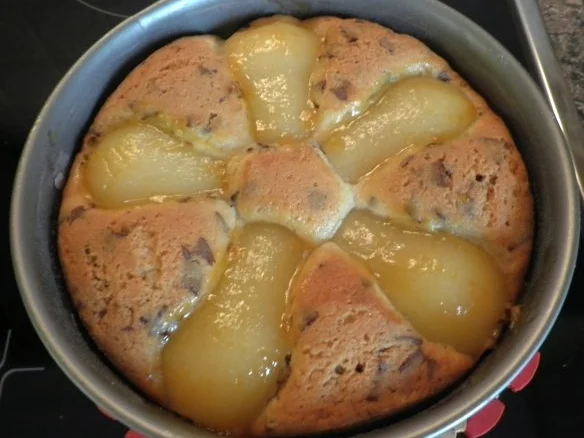 Rezept: Kleiner Schoko - Birnen - Kuchen Bild Nr. 8 Kleiner Schoko - Birnen - Kuchen - Rezept - Bild Nr. 8