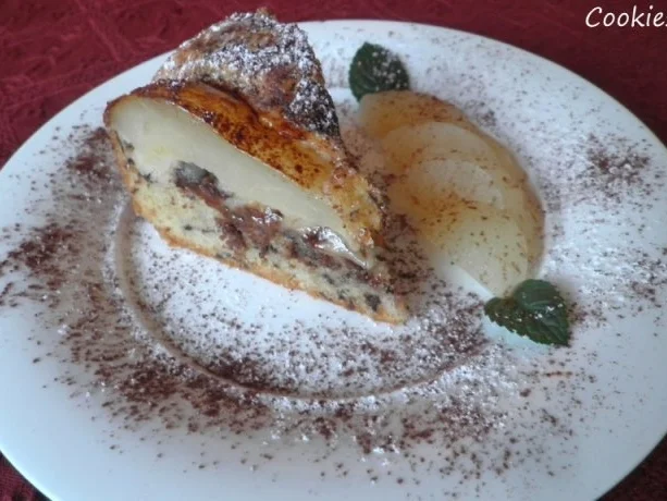 Rezept: Kleiner Schoko - Birnen - Kuchen Bild Nr. 2 Kleiner Schoko - Birnen - Kuchen - Rezept - Bild Nr. 2