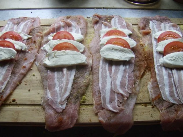 Schweineroulade Tomate Mozzarella - Rezept - Bild Nr. 5