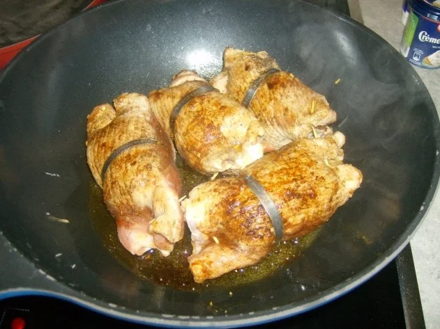 Schweineroulade Tomate Mozzarella - Rezept - Bild Nr. 6