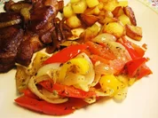 Rezept: Mediterranes Paprika-Gemüse ... Mediterranes Paprika-Gemüse ... - Rezept