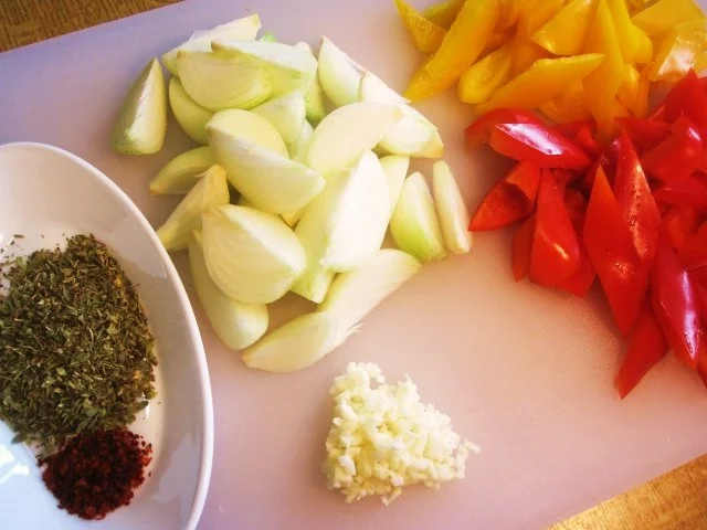 Rezept: Mediterranes Paprika-Gemüse ... Bild Nr. 5 Mediterranes Paprika-Gemüse ... - Rezept - Bild Nr. 5