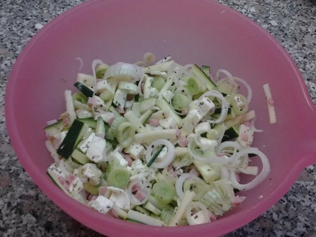 Strudel mit grüner Füllung - Rezept - Bild Nr. 2