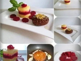 Buntes Kartoffeltürmchen mit Frikadellen und essbarem Dekor - Rezept - Bild Nr. 2