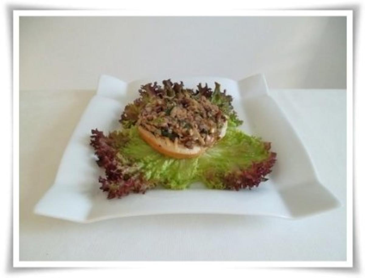 Hausgemachter Hamburger - Vegetarisch mit Lollo rosso Salat - Rezept - Bild Nr. 15