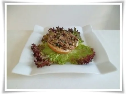 Rezept: Hausgemachter Hamburger - Vegetarisch mit Lollo rosso Salat Bild Nr. 15 Hausgemachter Hamburger - Vegetarisch mit Lollo rosso Salat - Rezept - Bild Nr. 15