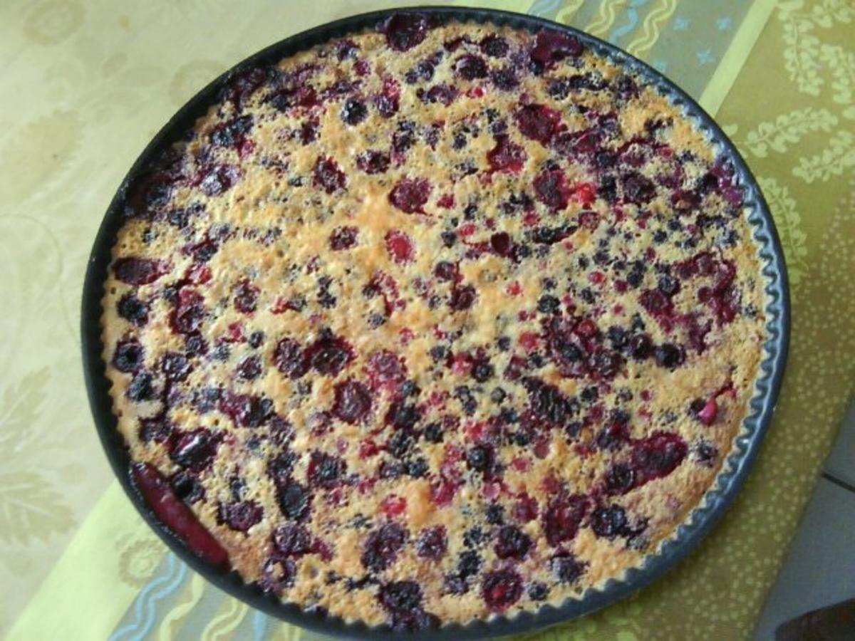 Bilder für Clafoutis mit roten Früchten - Rezept