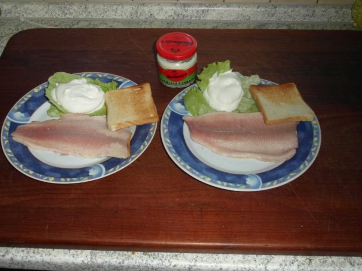 Forellenfilet mit frischem Sahne-Meerrettich - Rezept - kochbar.de