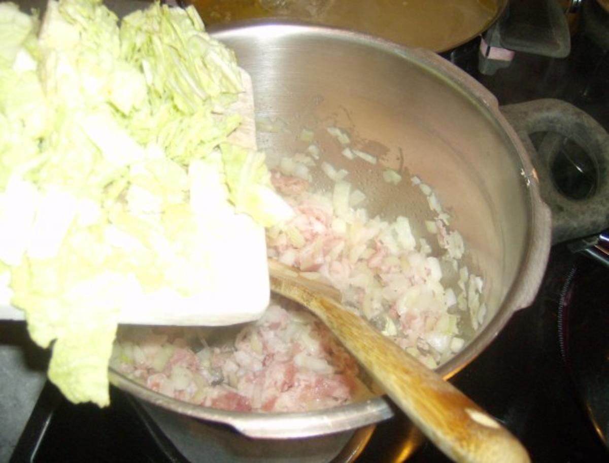 Suppenfleisch mit Rahmwirsing und Petersilienkartoffeln - Rezept - Bild Nr. 5