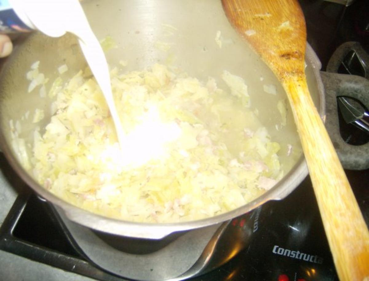 Suppenfleisch mit Rahmwirsing und Petersilienkartoffeln - Rezept - Bild Nr. 6