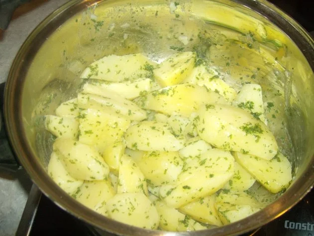 Suppenfleisch mit Rahmwirsing und Petersilienkartoffeln - Rezept - Bild Nr. 8