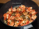 Garnelen in Knoblauch      (Crevettes à l'ail) - Rezept