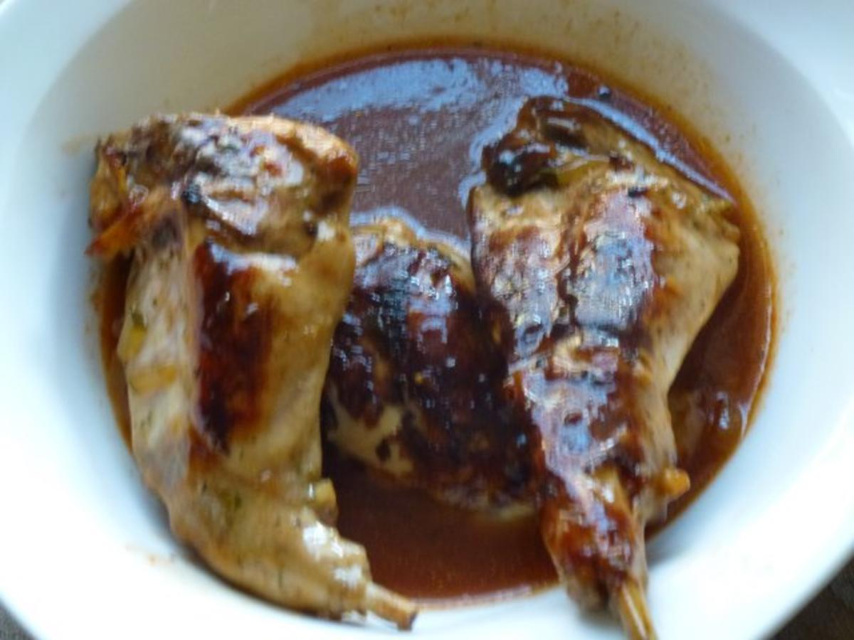 Kaninchenkeulen mit der Niedrigtemperaturmethode - Rezept - kochbar.de